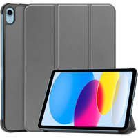 Tok iPad 10.9 2022 10 Gen, Smartcase tolltartóval, szürke