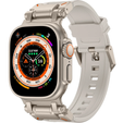 ERBORD ProTech szíj Apple Watch 1/2/3/4/4/5/6/7/8/9/SE/Ultra/Ultra 2 42/44/45/49MM, fehér öv