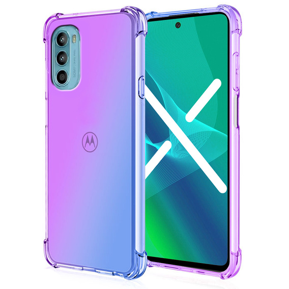 Tok Motorola Moto G52 / G82 5G, Gradient Dropproof, kék