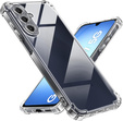 Tok Samsung Galaxy A17 5G, megerősített, kameravédelemmel, átlátszó