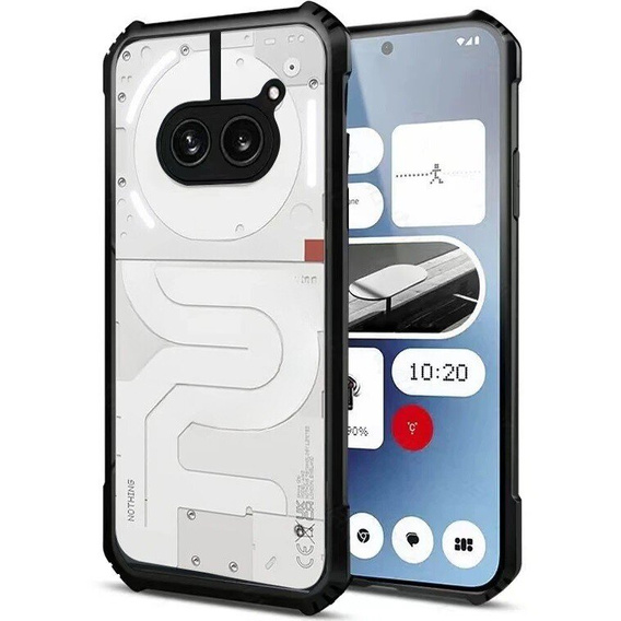 Telefontok a Nothing Phone 2a, AntiDrop Hybrid, fekete