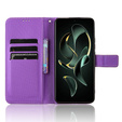 Flip tok Xiaomi 13T / 13T Pro / Redmi K60 Ultra-hez, Smart Magnet, ibolya