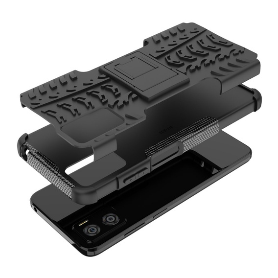 Telefontok a Motorola Moto E22 / E22i, Tire Armor, fekete