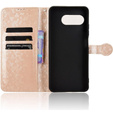 Flap tok T Phone 3 5G, Wallet Rhombus, arany