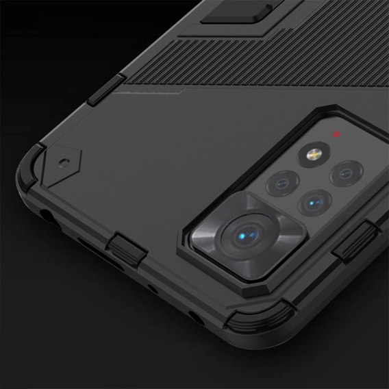 Tok Xiaomi Redmi Note 11 Pro 4G / 5G, Military kickstand, kék