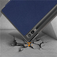 Tok Samsung Galaxy Tab S9 Plus, Smartcase tolltartóval, kék