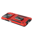 Páncélozott tok Xiaomi Redmi Note 13 5G, CamShield Slide, piros + edzett üveg 9H