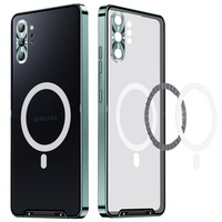 Telefontok a Samsung Galaxy Note 10+ Plus, CamShield MagSafe, átlátszó / zöld