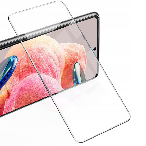 2x edzett üveg a Xiaomi Redmi Note 12 4G/5G / POCO X5 5G, ERBORD 9H Hard Glass a képernyőn