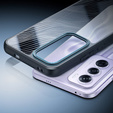 DuxDucis tok Oppo Reno 12 Pro, Aimo case, átlátszó / fekete