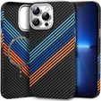 Tok iPhone 13 Pro Max, Carbon Fiber MagSafe, sötétkék