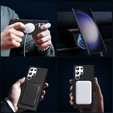 Telefontok a Samsung Galaxy S23 Ultra, Silicone MagSafe, fekete