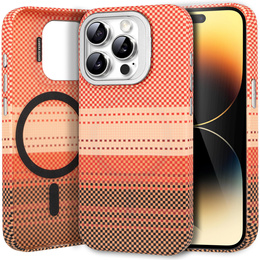 Tok iPhone 14 Pro készülékhez, Frame Kickstand, MagSafe, Sunset Orange