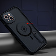 Vízálló tok iPhone 13, Redpepper, MagSafe-hoz, fekete