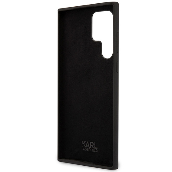 Karl Lagerfeld szilikon Choupette a Samsung Galaxy S24 Ultra készülékhez