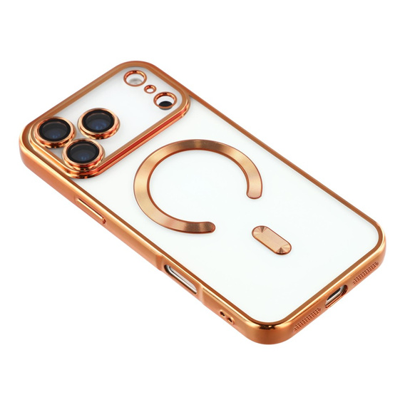 Mágneses tok lencsevédelemmel iPhone 17 Pro Max készülékhez