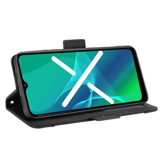 Pattintható tok a Samsung Galaxy A53 5G, Card Slot, fekete