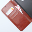 Pattintható tok a Xiaomi 13T / 13T Pro, Crazy Horse Wallet, barna