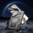 Tok Samsung Galaxy S24 FE, Military MagSafe with camera protection, fekete
