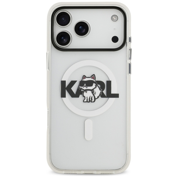 Karl Lagerfeld IML Choupette MagSafe tok iPhone 17 Pro készülékhez