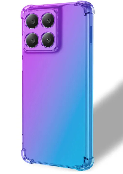 Tok Motorola Edge 60 / 60 Fusion, Gradient Dropproof, Lila / kék