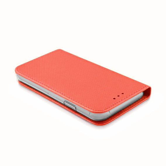 Pattintható tok a Samsung Galaxy A32 5G, Wallet Smart Magnet, piros