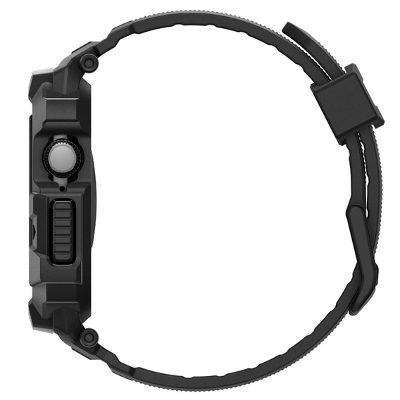 Spigen Rugged Armor Pro V2 szíj tokokkal Apple Watch 10/11 42 mm-es modellekhez