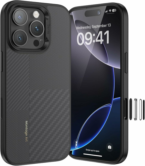 Benks Montage Magnetic Armor Pro Kevlar (600D/1500D) tok iPhone 16 Pro készülékhez