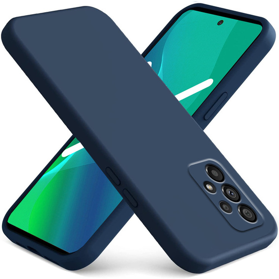 Telefontok a Samsung Galaxy A13 4G, Silicone Lite, kék