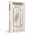 2x edzett üveg a iPhone 7/8/SE 2020/SE 2022, ERBORD 9H Hard Glass a képernyőn