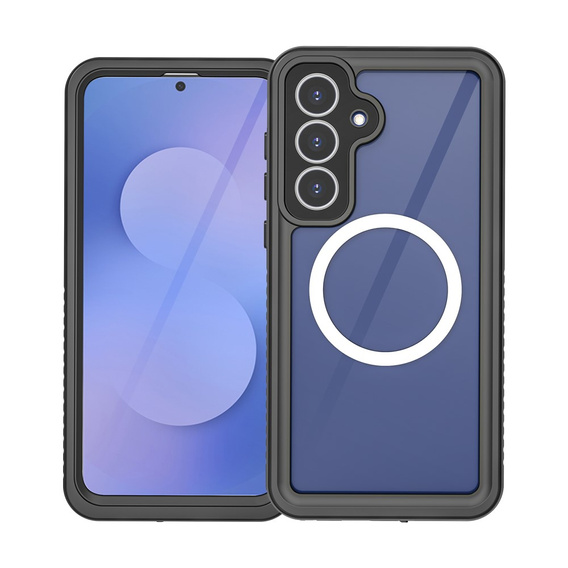 Redpepper IP68 vízálló tok 360°-os védelemmel és MagSafe-vel a Samsung Galaxy S25 FE készülékhez