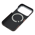 Tok iPhone 17 Pro készülékhez, Aramid szálas, MagSafe, vékony és könnyű, sárga