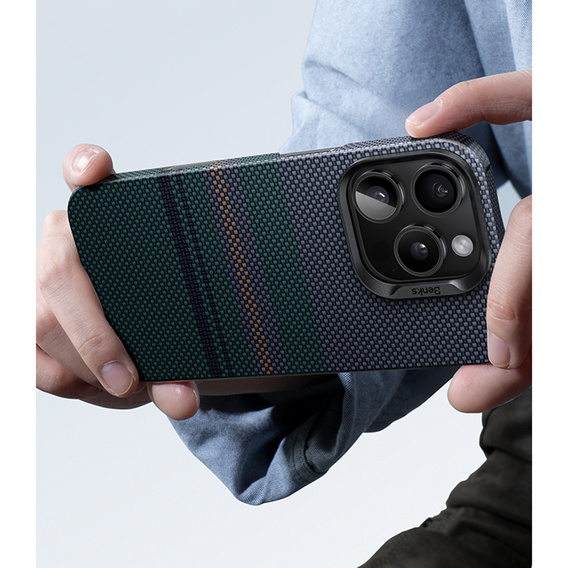 BENKS Kevlar mágneses páncél Air Aurora 600D SA66 tok MagSafe-hez iPhone 16 Pro Max készülékekhez