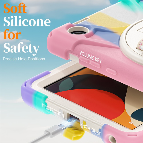 Páncélozott tok állvánnyal és vállpánttal a Lenovo Tab One készülékhez