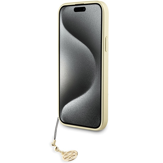Guess 4G Charms tok medállal iPhone 15 Pro Max készülékhez