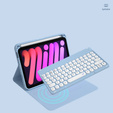 Tok + billentyűzet iPad mini 6 2021 8,3'', Magnetic Keyboard, fekete