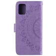 Pattintható tok a Oppo Reno6 5G, Mandala, lila