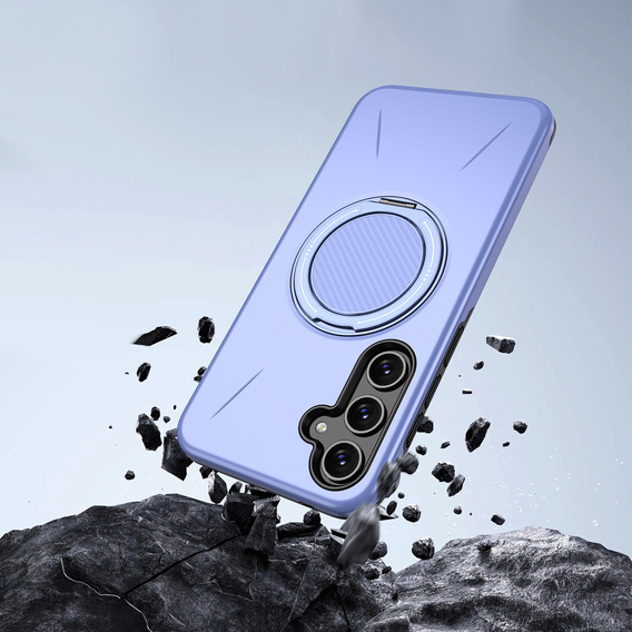 MagSafe tok állvánnyal Samsung Galaxy A57 5G készülékhez, lila