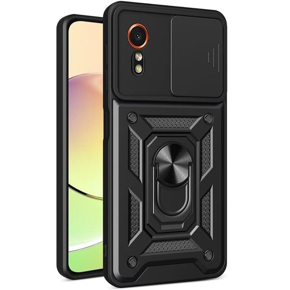 Telefontok a Samsung Galaxy Xcover 7, CamShield Slide, fekete