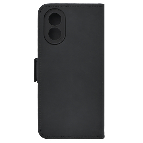 Pattintható tok a Oppo A58 4G, Card Slot, fekete