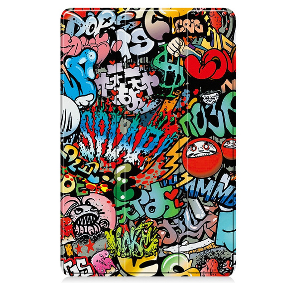 Tok Xiaomi Redmi Pad Pro / Xiaomi Poco Pad, Smartcase, graffiti
