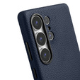 MELKCO tok Samsung Galaxy S25 Ultra, bőr, sötétkék