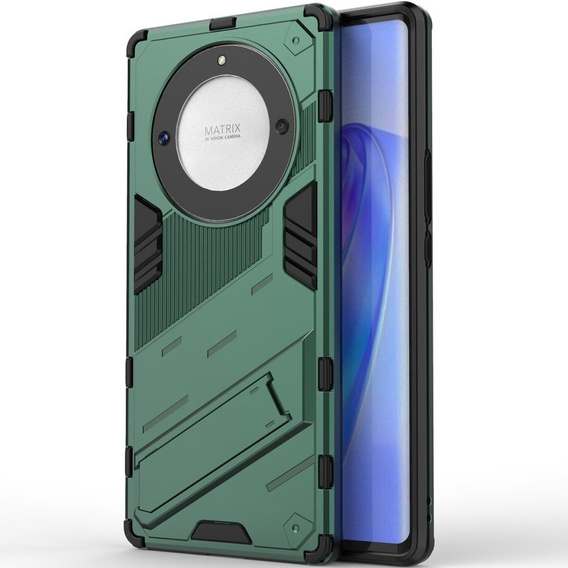 Tok Honor Magic 5 Lite, Military kickstand, zöld
