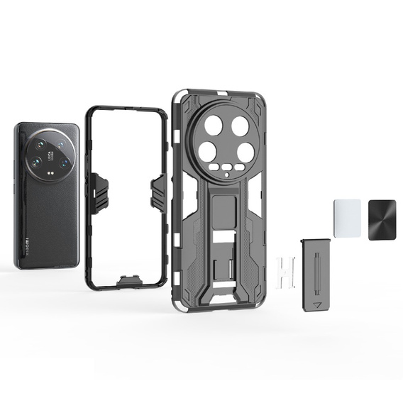 Tok Xiaomi 14 Ultra, Military kickstand, fekete