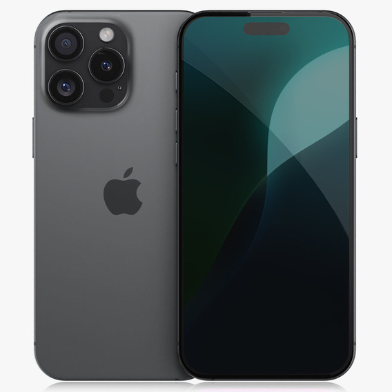 2x edzett adatvédelmi üveg iPhone 17 Pro/17/16 Pro-hoz, ERBORD Anti-Spy