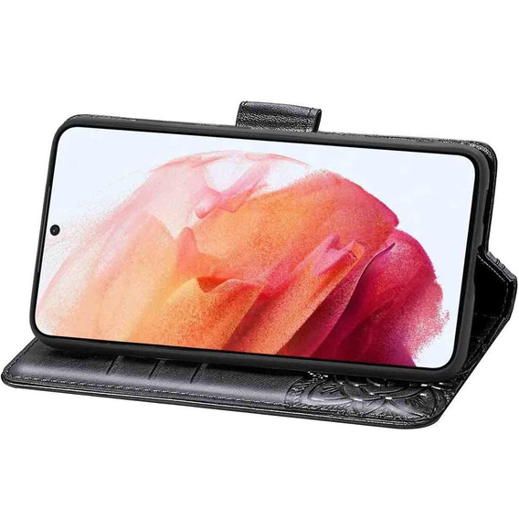Pattintható tok a Oppo Reno 12 Pro, Butterfly, fekete