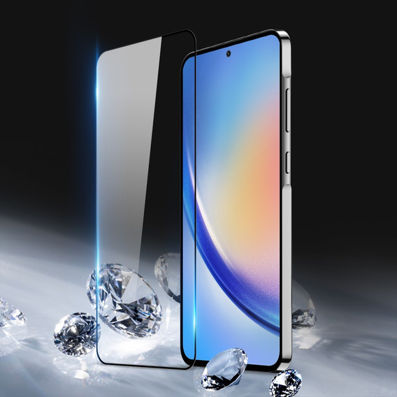 Edzett üveg Samsung Galaxy A35 5G, Dux Ducis teljes képernyőhöz, fekete