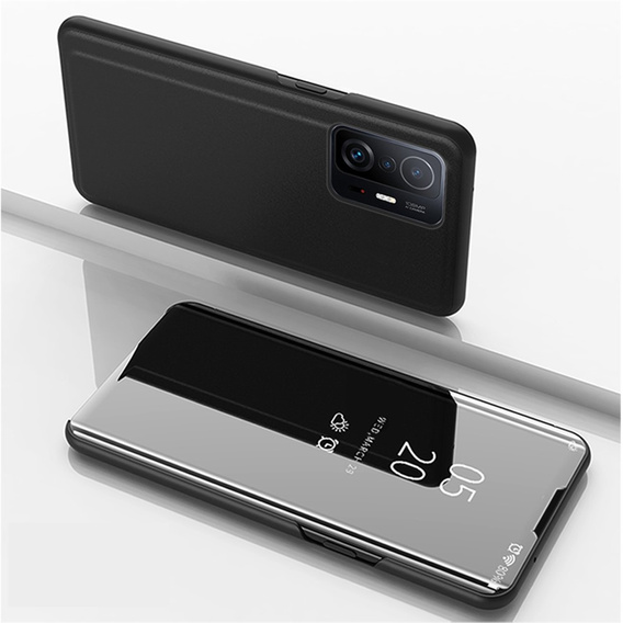 Telefontok a Xiaomi 11T / 11T Pro, Clear View, fekete