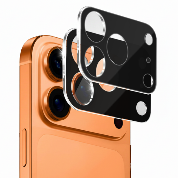 2x ERBORD edzett üveg iPhone 17 Pro Max kamera szigethez