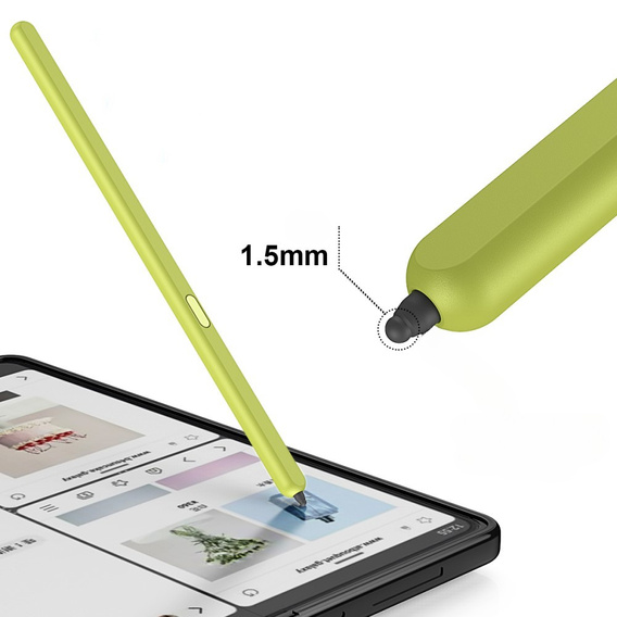 Stylus Touch Screen Pen a Samsung Galaxy Z Fold5 5G / Z Fold6 5G, sárga